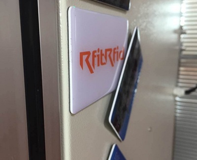 Custom priting epoxy nfc fridge magnets